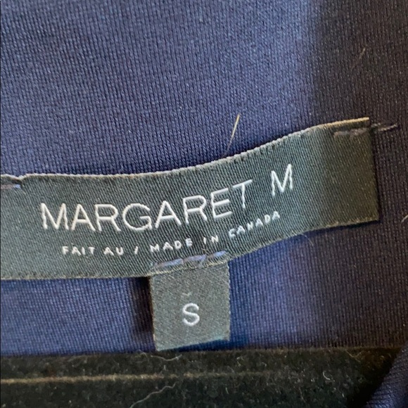 Pretty navy and orange dress - Picture 3 of 3